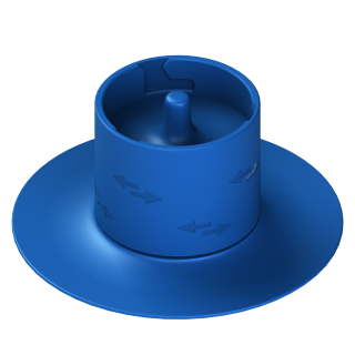 FluoNora - support rotatif 20 cm pour modules de nosework