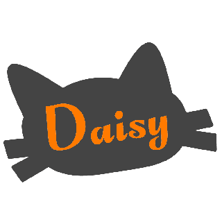 Testa di gatto - targa con scritta personalizzata