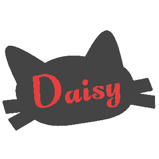 Kattenkop - naambordje met eigen tekst
