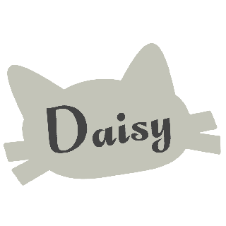 Kassi pea - silt oma tekstiga