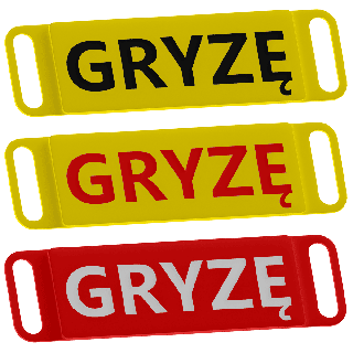 GRYZĘ – varoitusliitin hihnaan