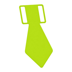 Hundekravatt - fargerik og gummiert | Fluo Dog