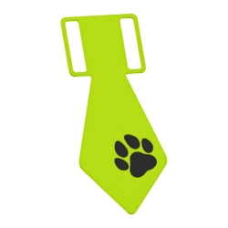 Hundekrawatte mit Pfote