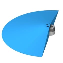 Dysk węchowy - przekrój z puszką zapachową