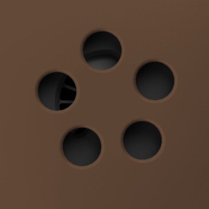 Otwory przez które wydobywa się stożek zapachowy