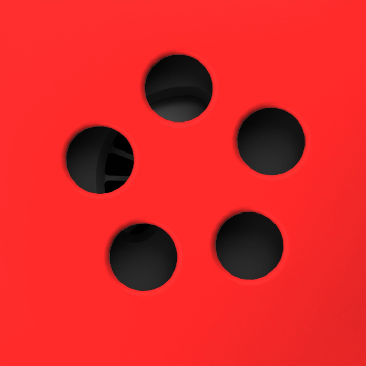 Otwory przez które wydobywa się stożek zapachowy