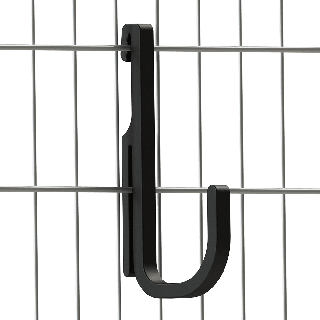 Leash, harness, muzzle hanger for Kennel crate