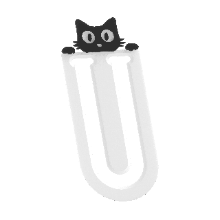 Könyvjelző - Macska