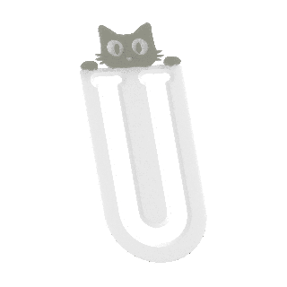 Záložka do knih - Kočka