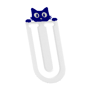 Marque-page - Chat