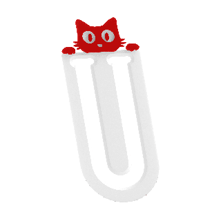 Könyvjelző - Macska