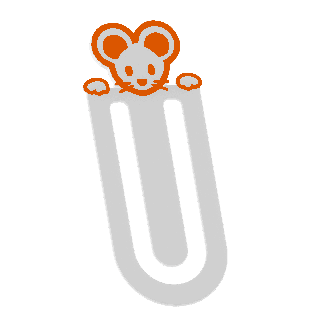 Könyvjelző - Egér
