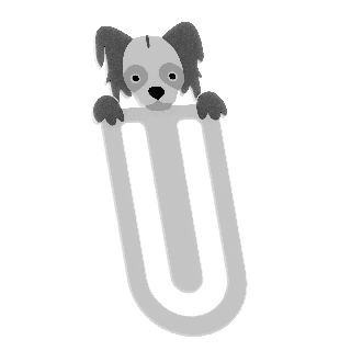 Læseholder - hund Grzywacz Chiński