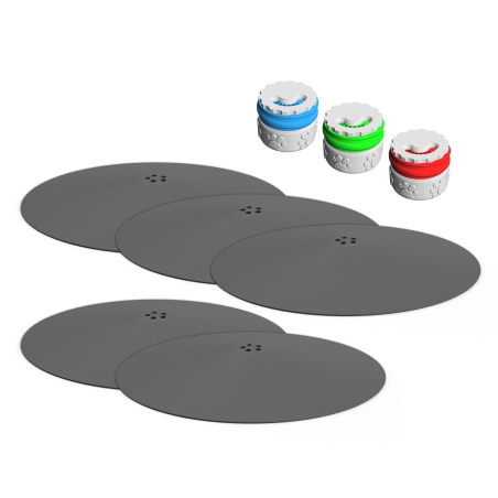 Zestaw do treningów nosework - dyski węchowe z puszką zapachową