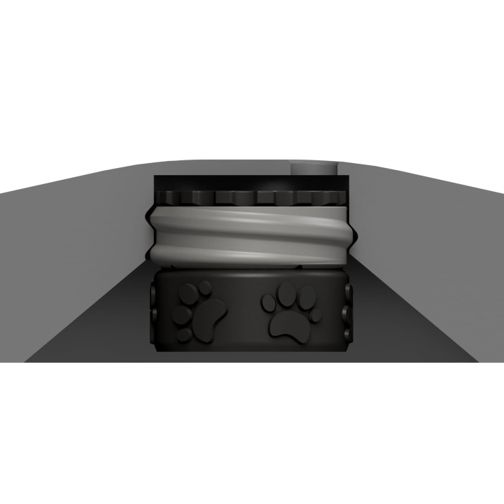 Puszka zapachowa Fluonose Nano+ wkręcona w Dysk węchowy