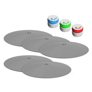 Zestaw 5x dysów węchowych + 3x puszki zapachowe GRATIS