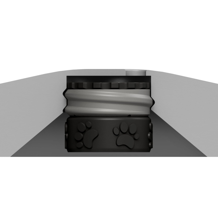 Puszka zapachowa Fluonose Nano+ wkręcona w Dysk węchowy