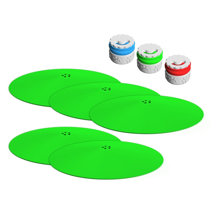 Zestaw do treningów nosework - dyski węchowe z puszką zapachową