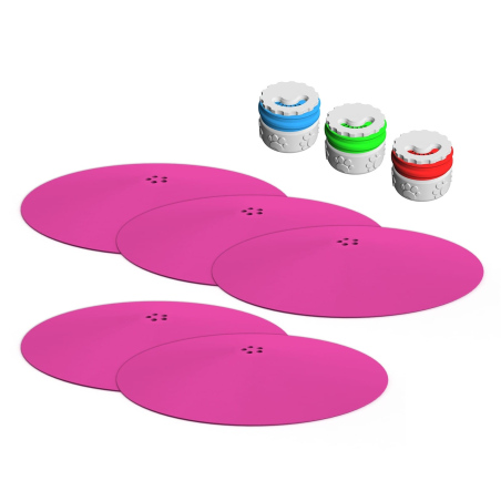 Zestaw do treningów nosework - dyski węchowe z puszką zapachową