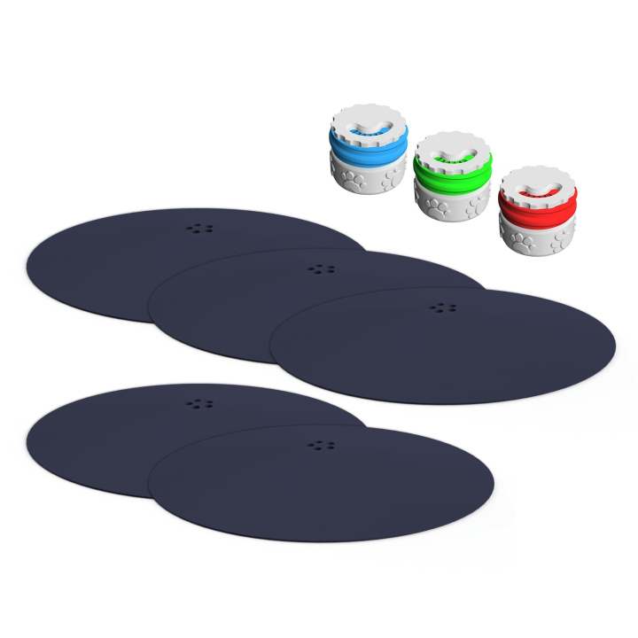 Zestaw do treningów nosework - dyski węchowe z puszką zapachową