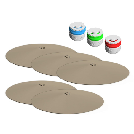 Zestaw do treningów nosework - dyski węchowe z puszką zapachową