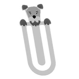Läsares bokmärke - Airedale Terrier hund