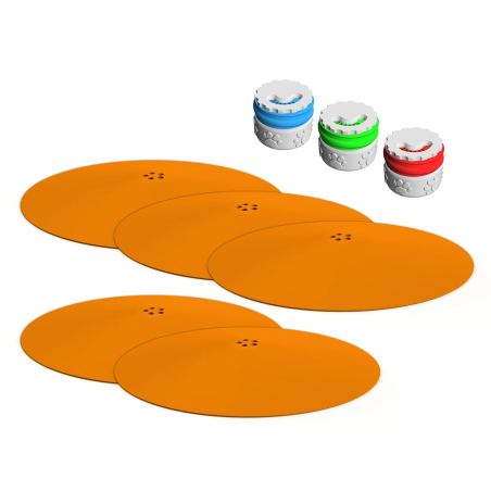 Zestaw do treningów nosework - dyski węchowe z puszką zapachową