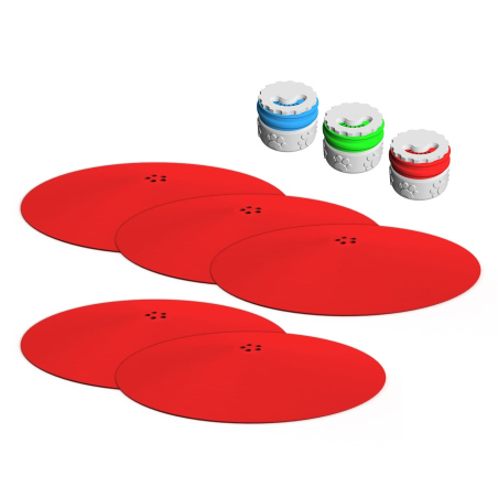 Zestaw do treningów nosework - dyski węchowe z puszką zapachową