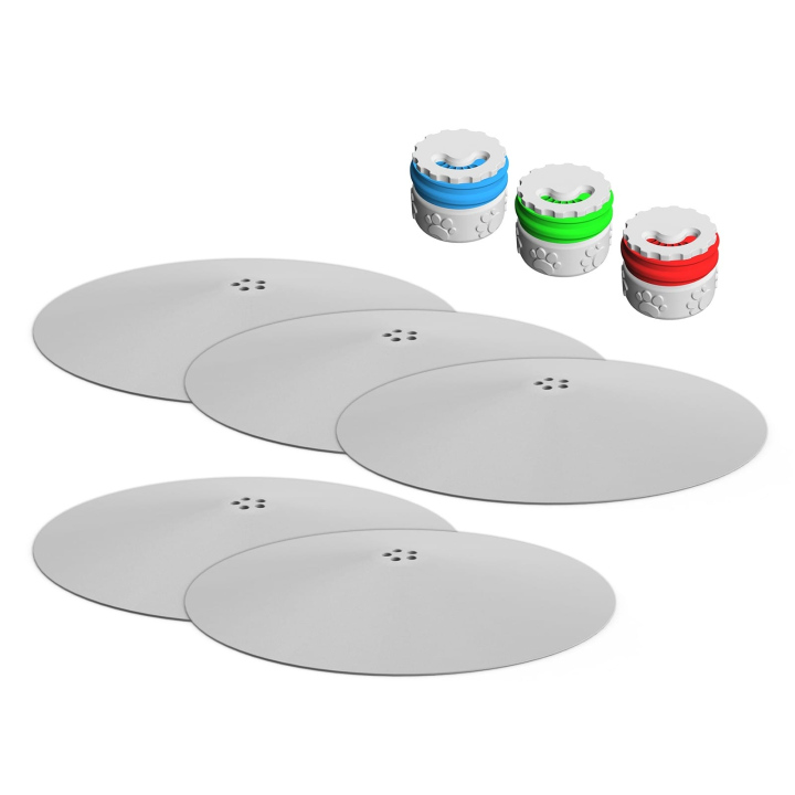 Zestaw do treningów nosework - dyski węchowe z puszką zapachową