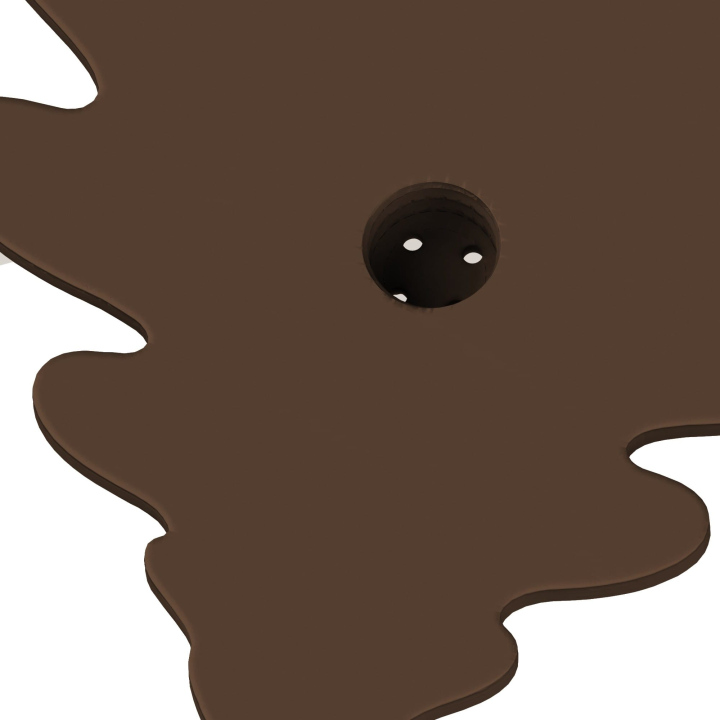 Gniazdo na puszki Fluonose Nano+ w atrapie liścia dębu