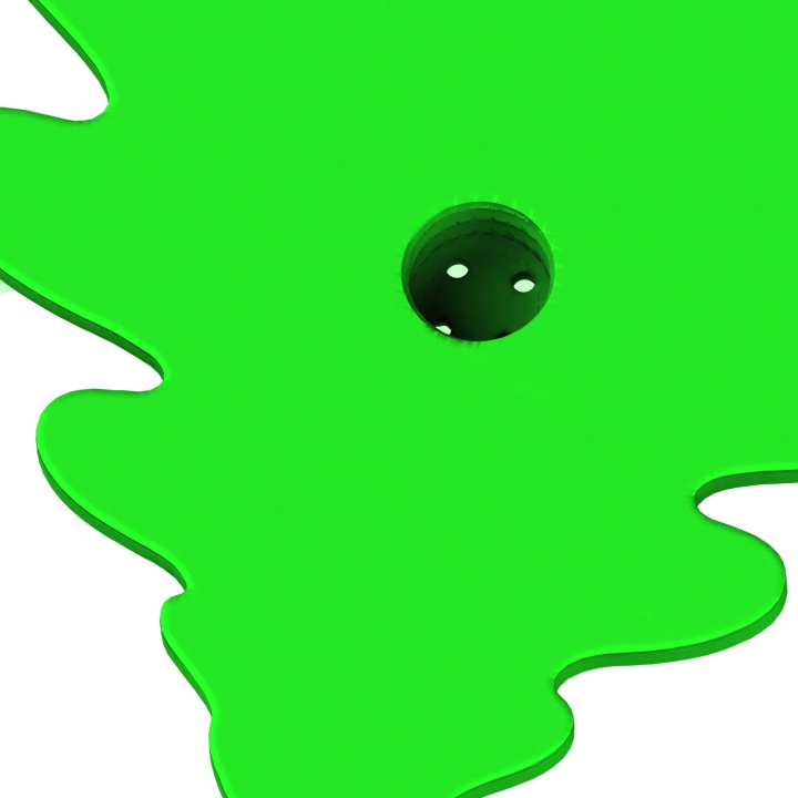 Gniazdo na puszki Fluonose Nano+ w atrapie liścia dębu