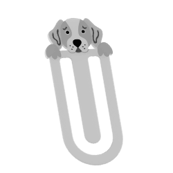 Basset Hound -kirjanmerkki | Fluo Dog