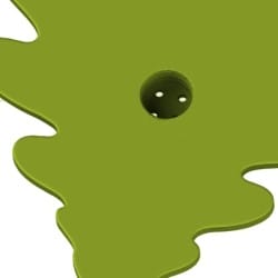 Gniazdo na puszki Fluonose Nano+ w atrapie liścia dębu