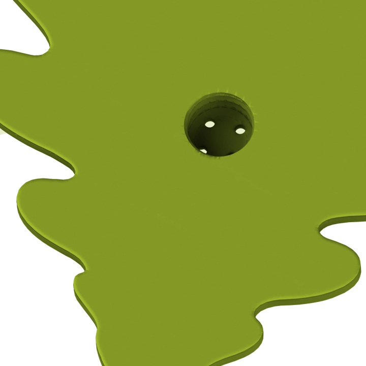 Gniazdo na puszki Fluonose Nano+ w atrapie liścia dębu