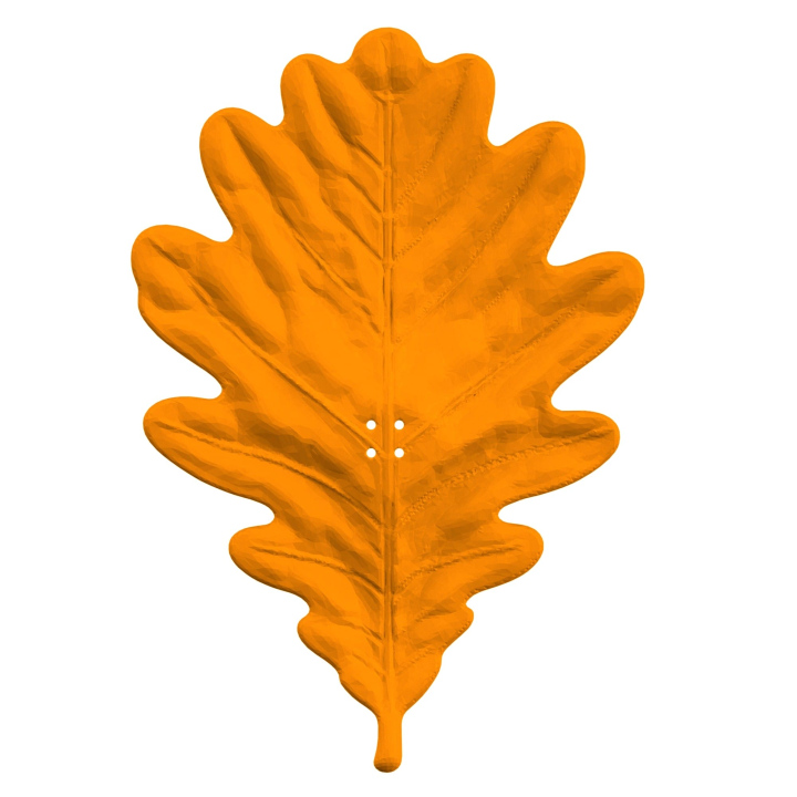 Realistyczna atrapa liścia dębu do treningów z psem