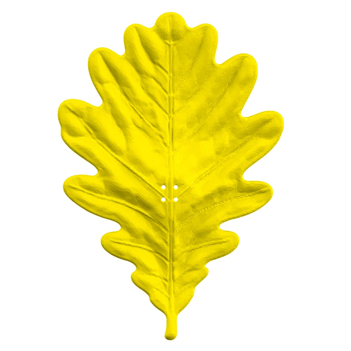 Realistyczna atrapa liścia dębu do treningów z psem