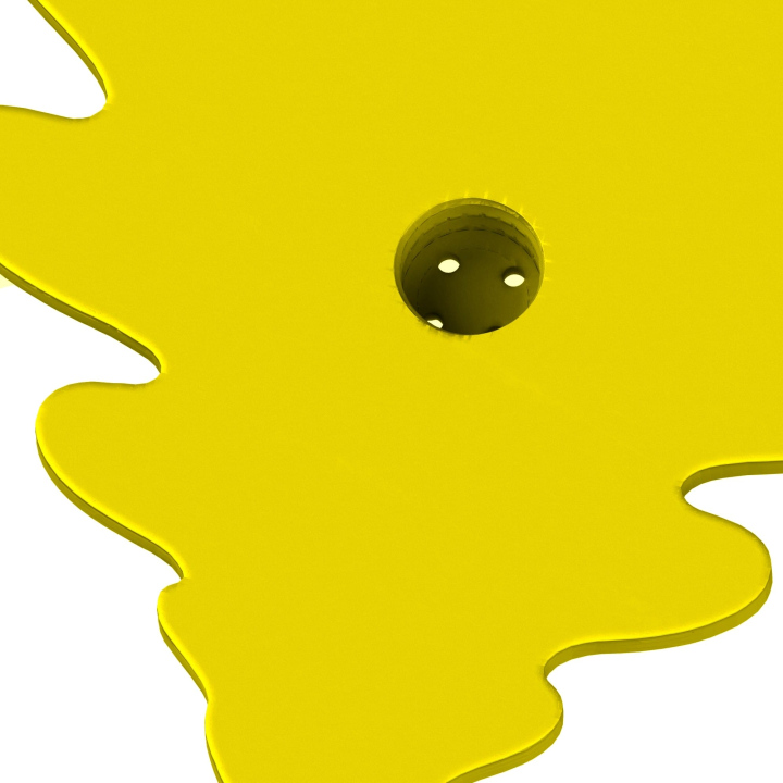 Gniazdo na puszki Fluonose Nano+ w atrapie liścia dębu