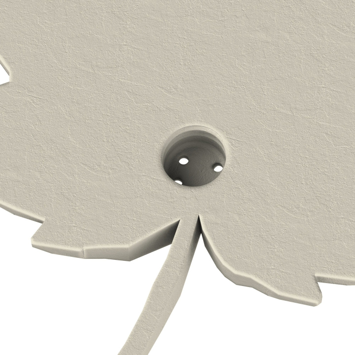 Gniazdo na puszki Fluonose Nano+ w atrapie liścia klonu