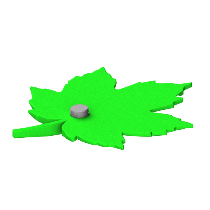 Atrapa klonowego liścia z puszką zapachową Fluonose Nano+ z Fluo Dog