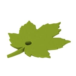 Ukrycie zapachu do treningóe nosework - atrapa klonowego liścia z gniazdem na puszki zapachowe