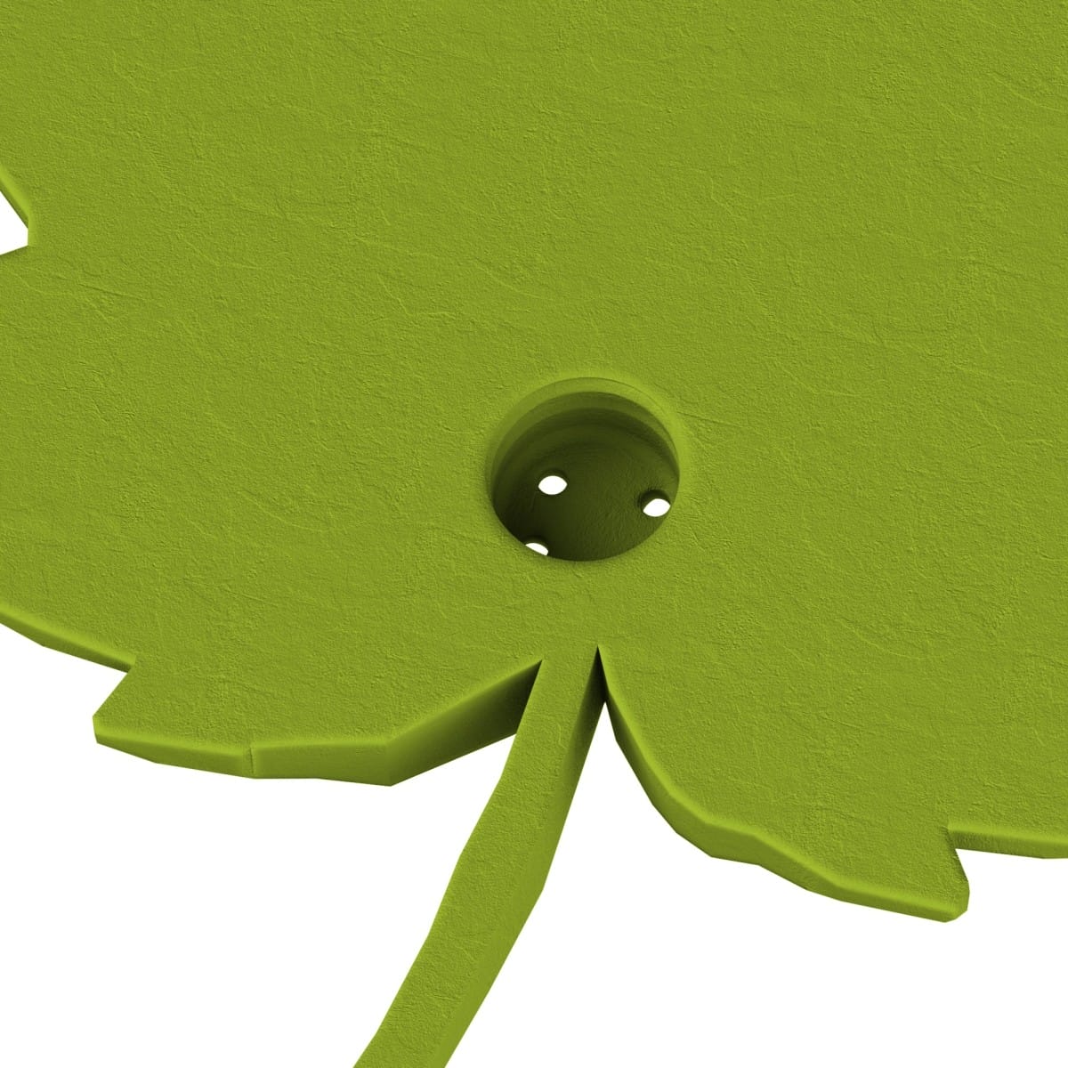 Gniazdo na puszki Fluonose Nano+ w atrapie liścia klonu