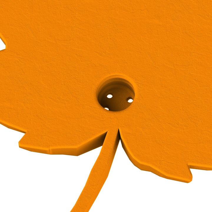 Gniazdo na puszki Fluonose Nano+ w atrapie liścia klonu