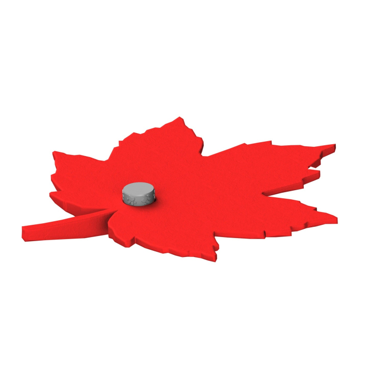 Atrapa klonowego liścia z puszką zapachową Fluonose Nano+ z Fluo Dog