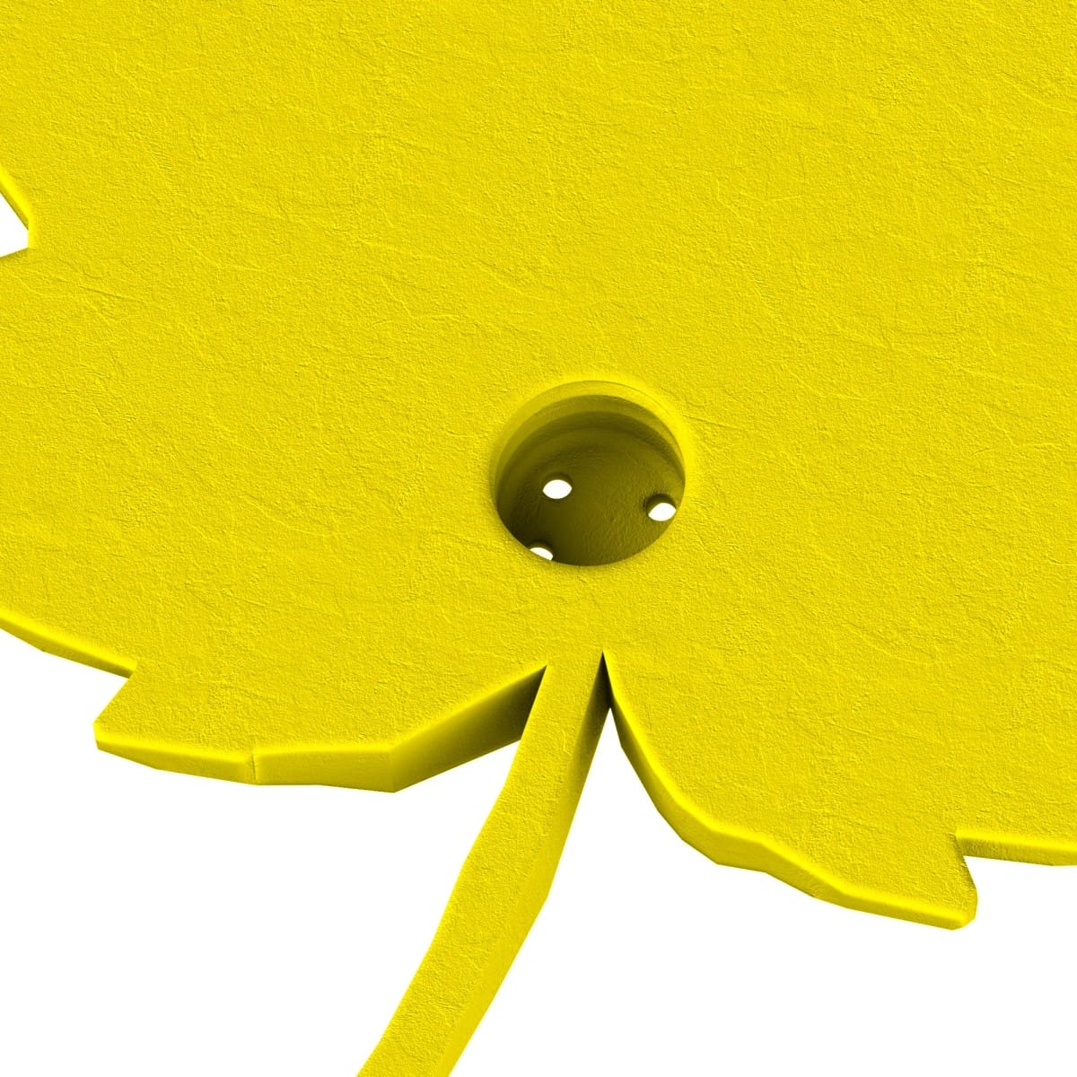 Gniazdo na puszki Fluonose Nano+ w atrapie liścia klonu