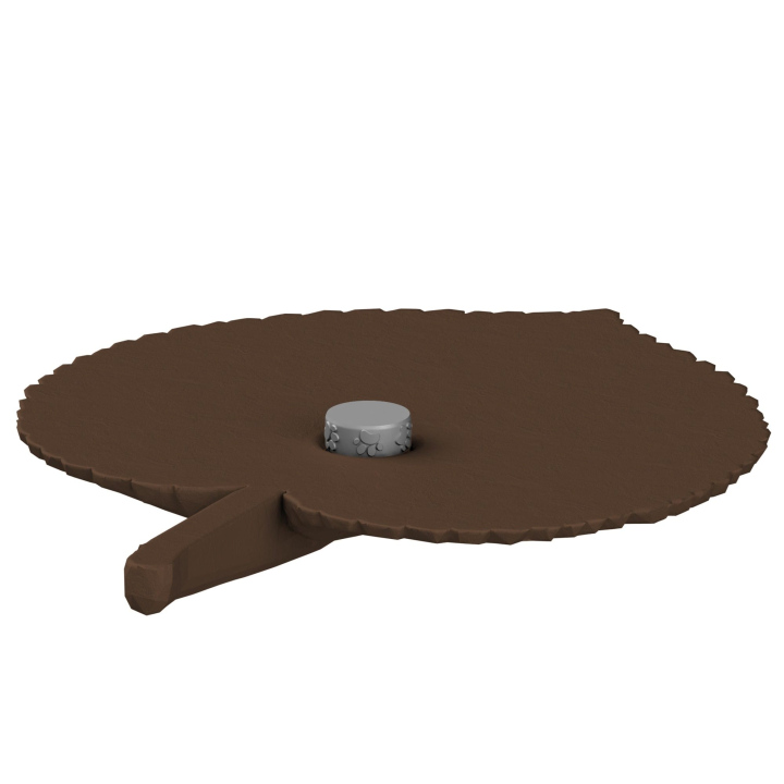 Atrapa liścia z lipy z puszką zapachową Fluonose Nano+ z Fluo Dog