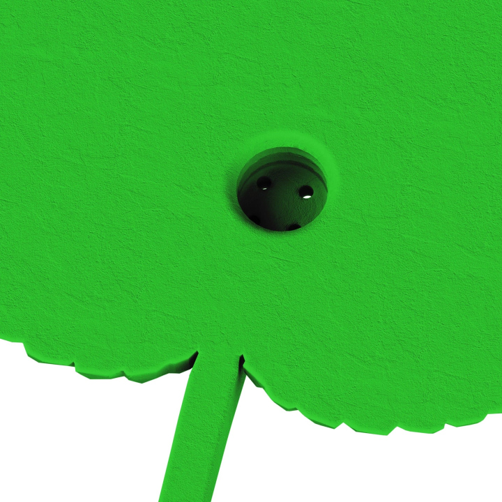 Gniazdo na puszki Fluonose Nano+ w atrapie liścia lipy