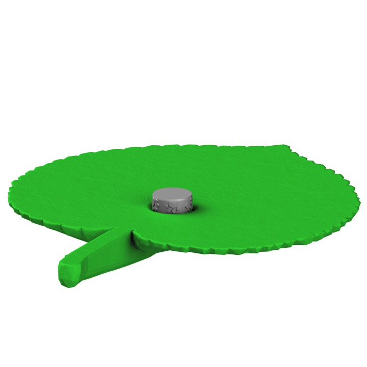 Atrapa liścia z lipy z puszką zapachową Fluonose Nano+ z Fluo Dog