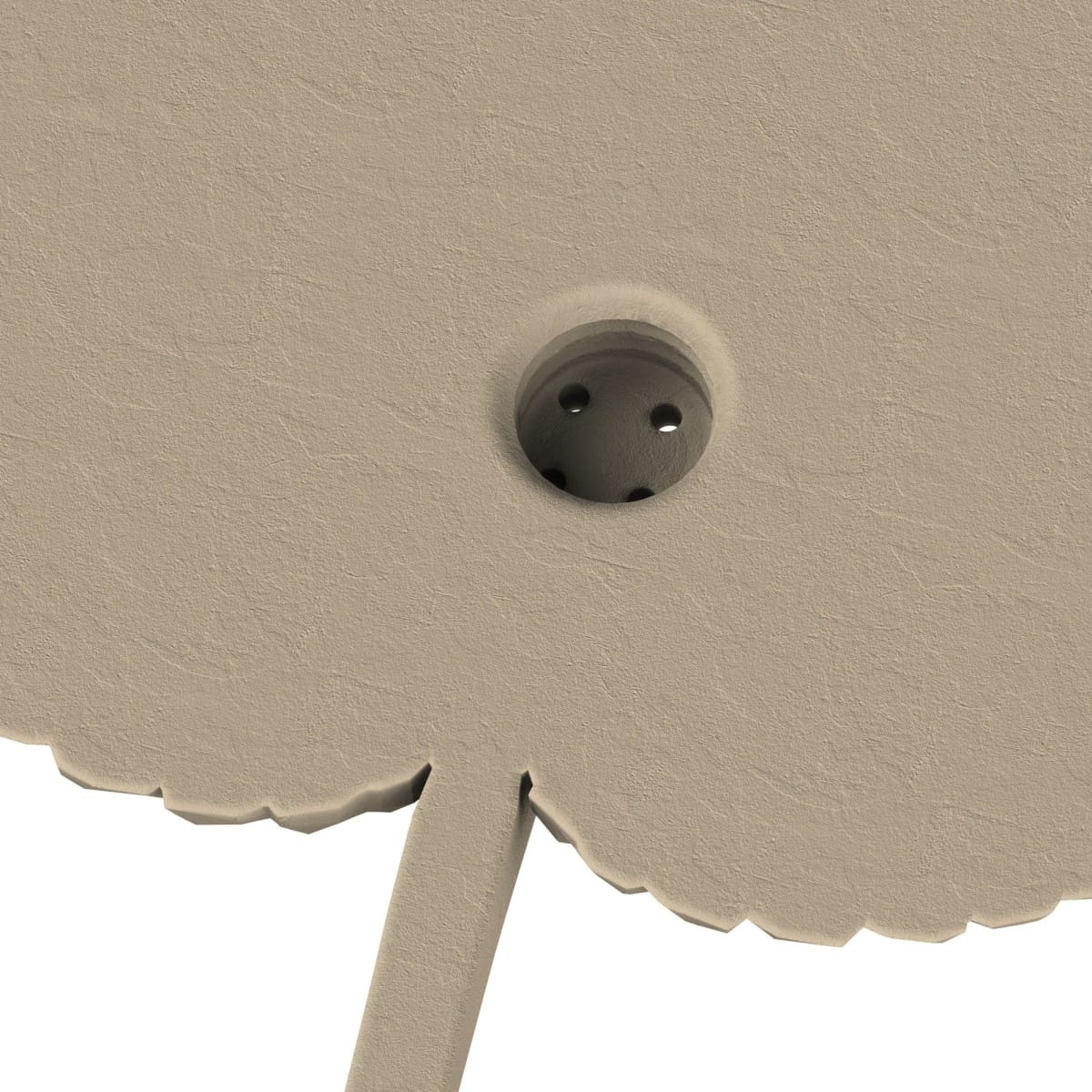 Gniazdo na puszki Fluonose Nano+ w atrapie liścia lipy