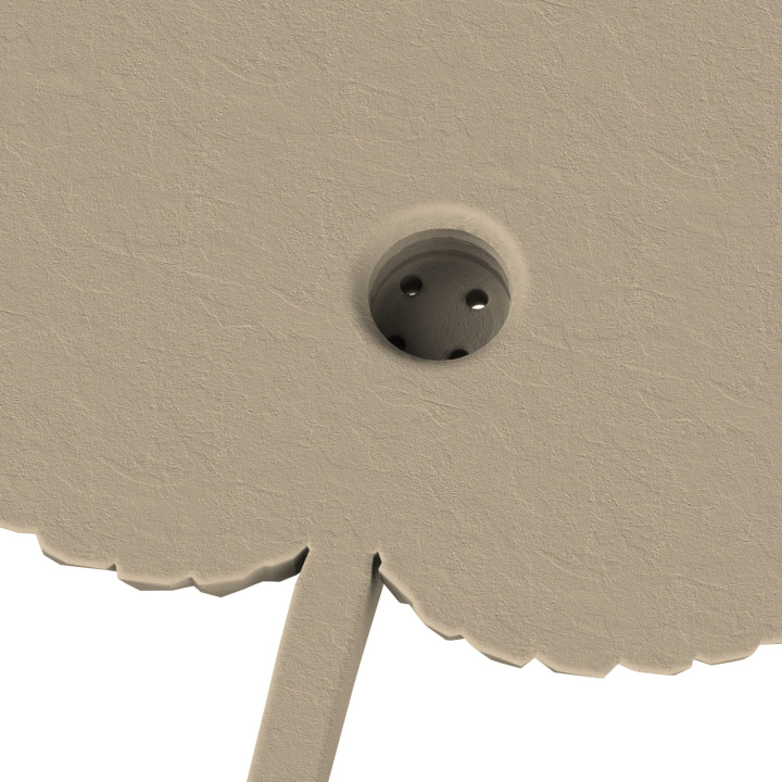 Gniazdo na puszki Fluonose Nano+ w atrapie liścia lipy