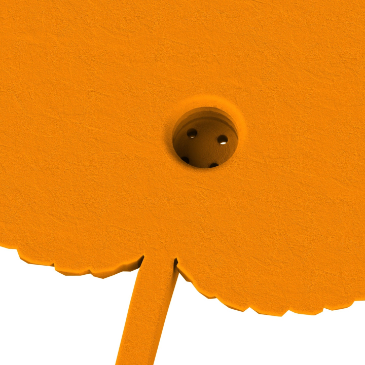 Gniazdo na puszki Fluonose Nano+ w atrapie liścia lipy